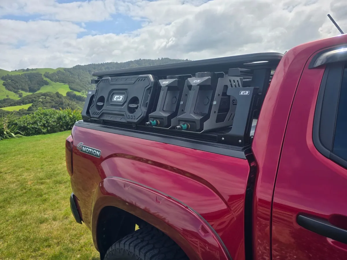 STRIKE Modular Bed Rack System ALUM HILUX C/ACCESORIOS STRIKE